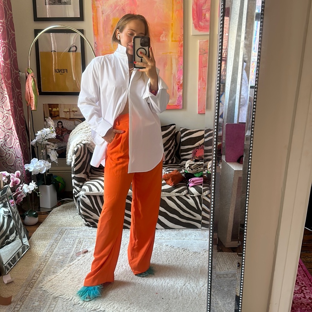 River Island Orange Pantsuit